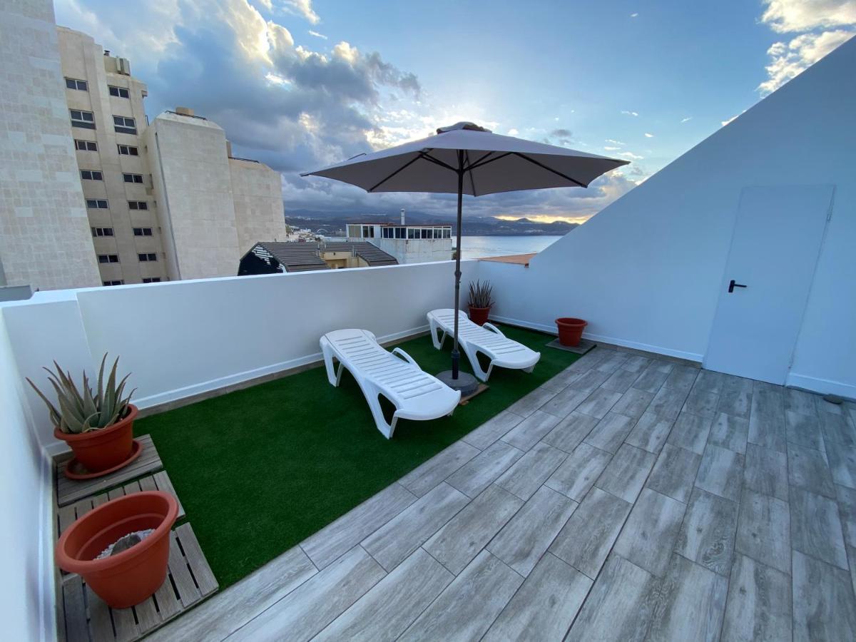 Holiday Home & Rooftop Lounge Las Palmas de Gran Canaria Exteriör bild